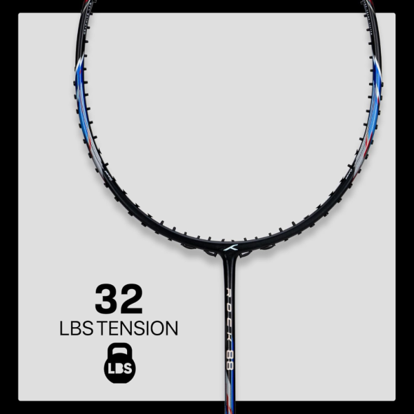 Badminton Racquet (Hundred Rock 88 ) - Image 2