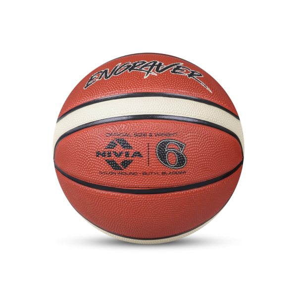 Basketball (Nivia Engraver size-6) - Image 3