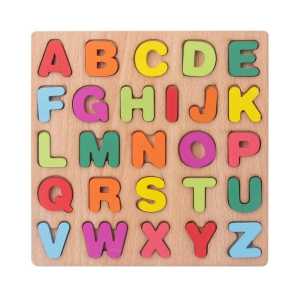 Wooden Alphabet Board
